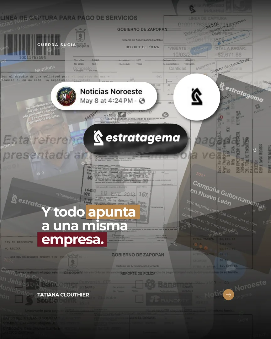 Origen de la campaña de desinformación contra Tatiana Clouthier — Imagen 4 de 7