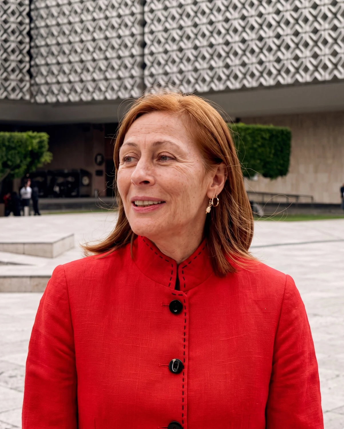 Tatiana Clouthier en plaza pública